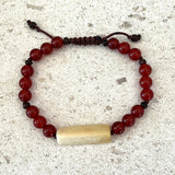 Carnelian Shambala Bracelet 2