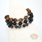 Series of  three Men's  Shambala bracelet with Sterling Silver components