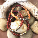 Sacral Chakra Shambala Bracelets