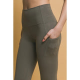 Flared Microfiber Leggings