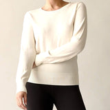 Bamboo Classic Sweater_Ivory