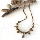 Druse 8 Necklace, length 24"  Edit alt text