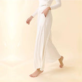 Bamboo Maxi Palazzo/Ivory