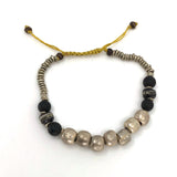 Nomad 4 Shambala Bracelet_Ethiopian Prayer Beads_top view