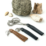 Tassel Key Chains & Belt/nickel hardware