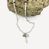 SS Charmed Amazonite Necklace_alternate view