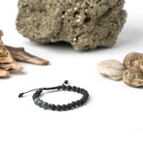 Men's Shambala Black lava and turquoise