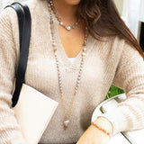 Sunstone Knotted Silk Bracelet