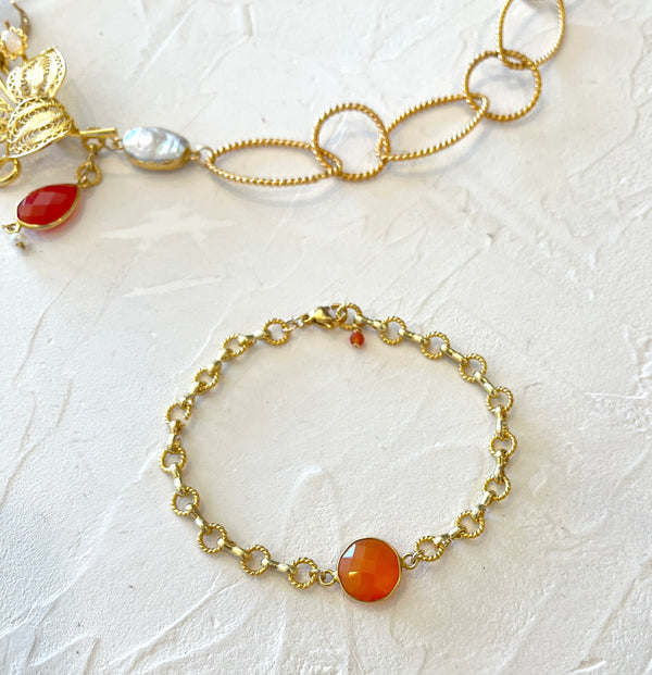 Carnelian King Bracelet 1