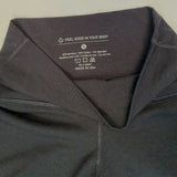 Close-up of  Bamboo blend content printed inside leggings