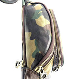camo belt bag _ top view details