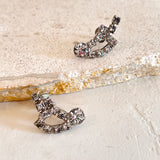 Vintage Rhinestone Earrings