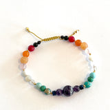 Seven Chakras 2 Shambala Bracelet