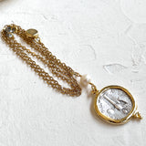 Dioscuri Coin Necklace