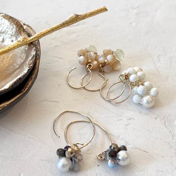 MOP Cluster Earrings