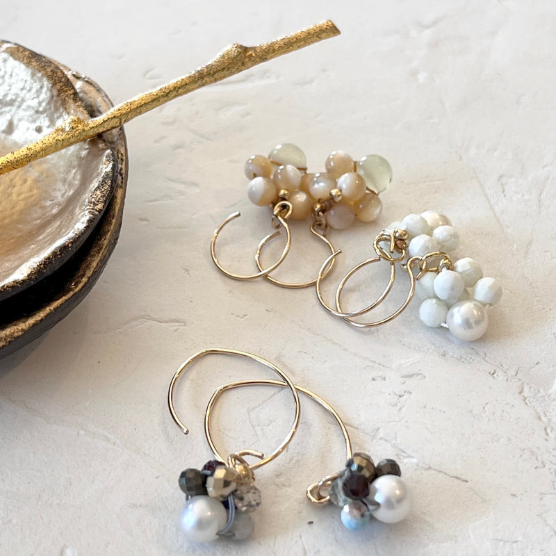 MOP Cluster Earrings