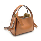 Leather Knot Bag