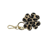 Leather Clover Bag Accessory