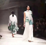 Water Lily Silk Scarf