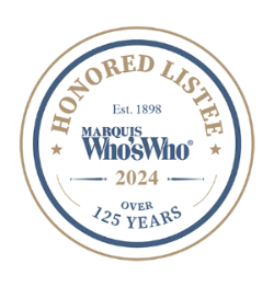 Marquis Who's Who 2024 Badge of Honored Listee_BijouRocks