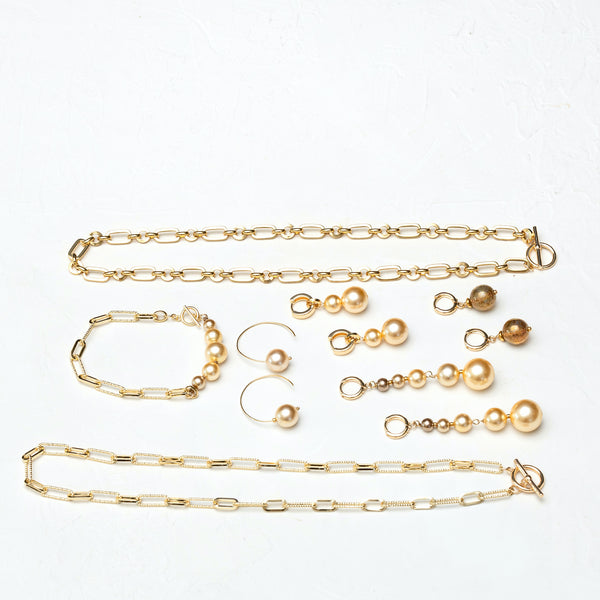 Light Gold South Sea Pearl Gold Filled Collection