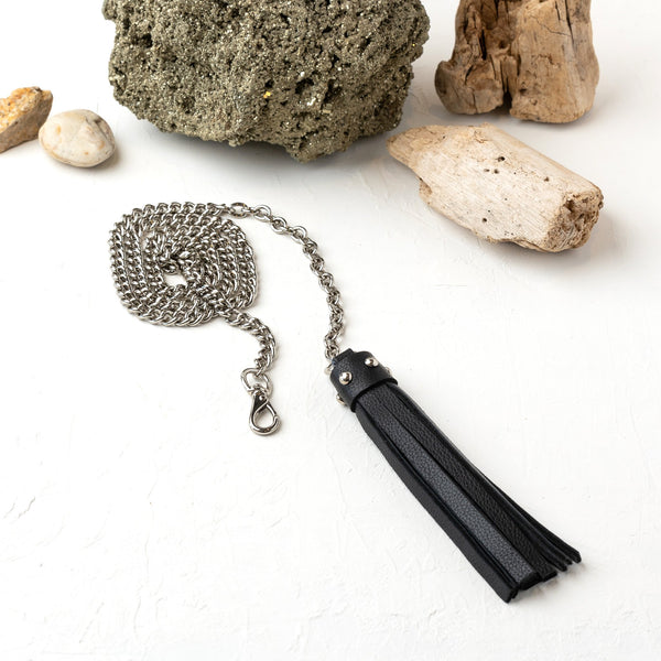 Tassel best sale chain belt