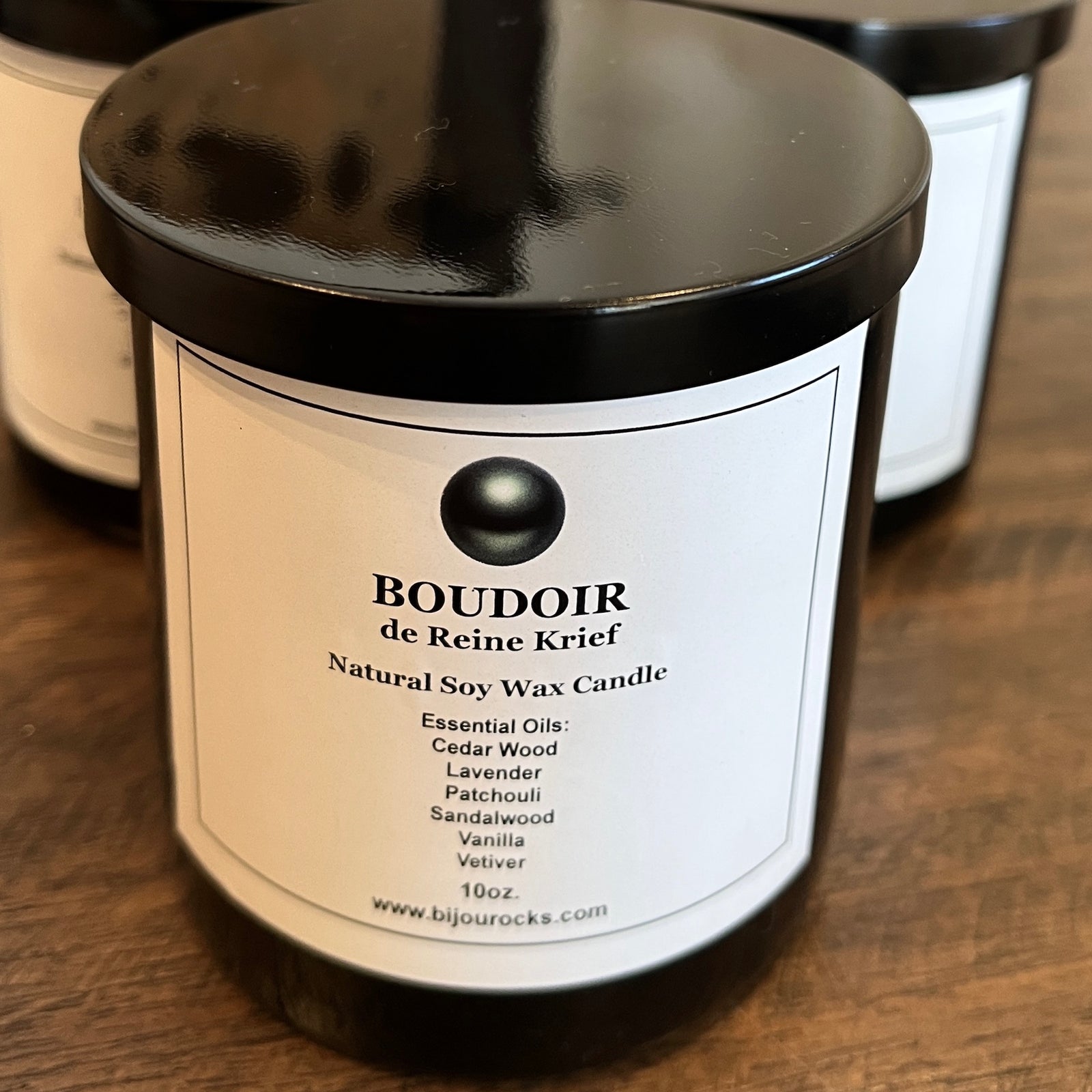 BOUDOIR DE LA REINE アロマキャンドル 400g、370g Boudoir de Reine Krief – Bijourocks