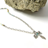 SS Charmed Amazonite Necklace