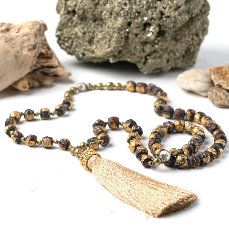 Spirit Tribe Mala-style Necklace